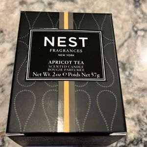 Nest apricot tea candle